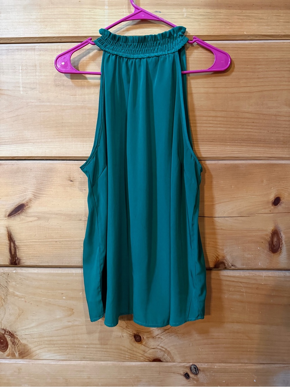 New York & Company Emerald Green Blouse